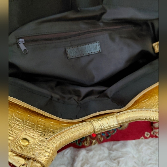 Mellow World Hand Beaded Canvas Tote Bag - Picture 4 of 5